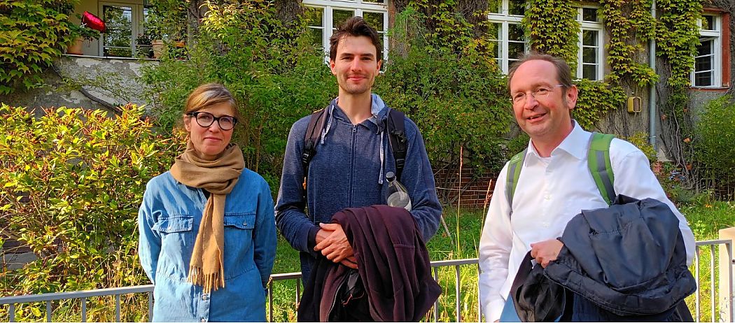 Leon Salisch, Christine Heidemann und Matthias Herbert BfN